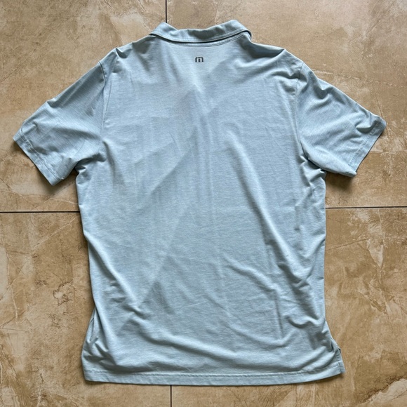 Travis Mathew Light Blue Golf Polo - Picture 4 of 4